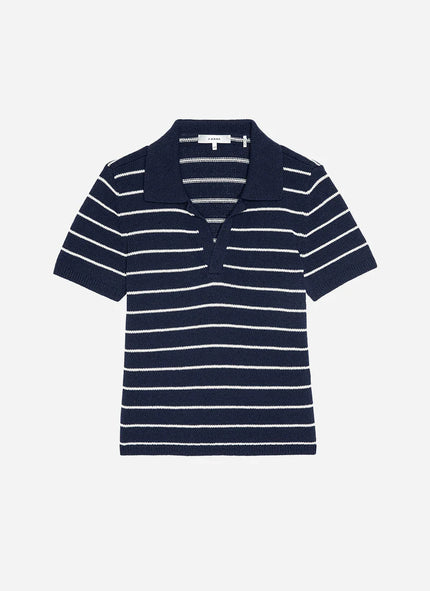 THE STRIPED EASY POLO